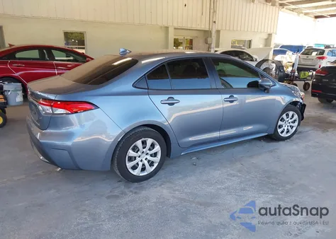 2022 Toyota Corolla Le z USA, uszkodzony, nr VIN JTDEPMAE2N3027838